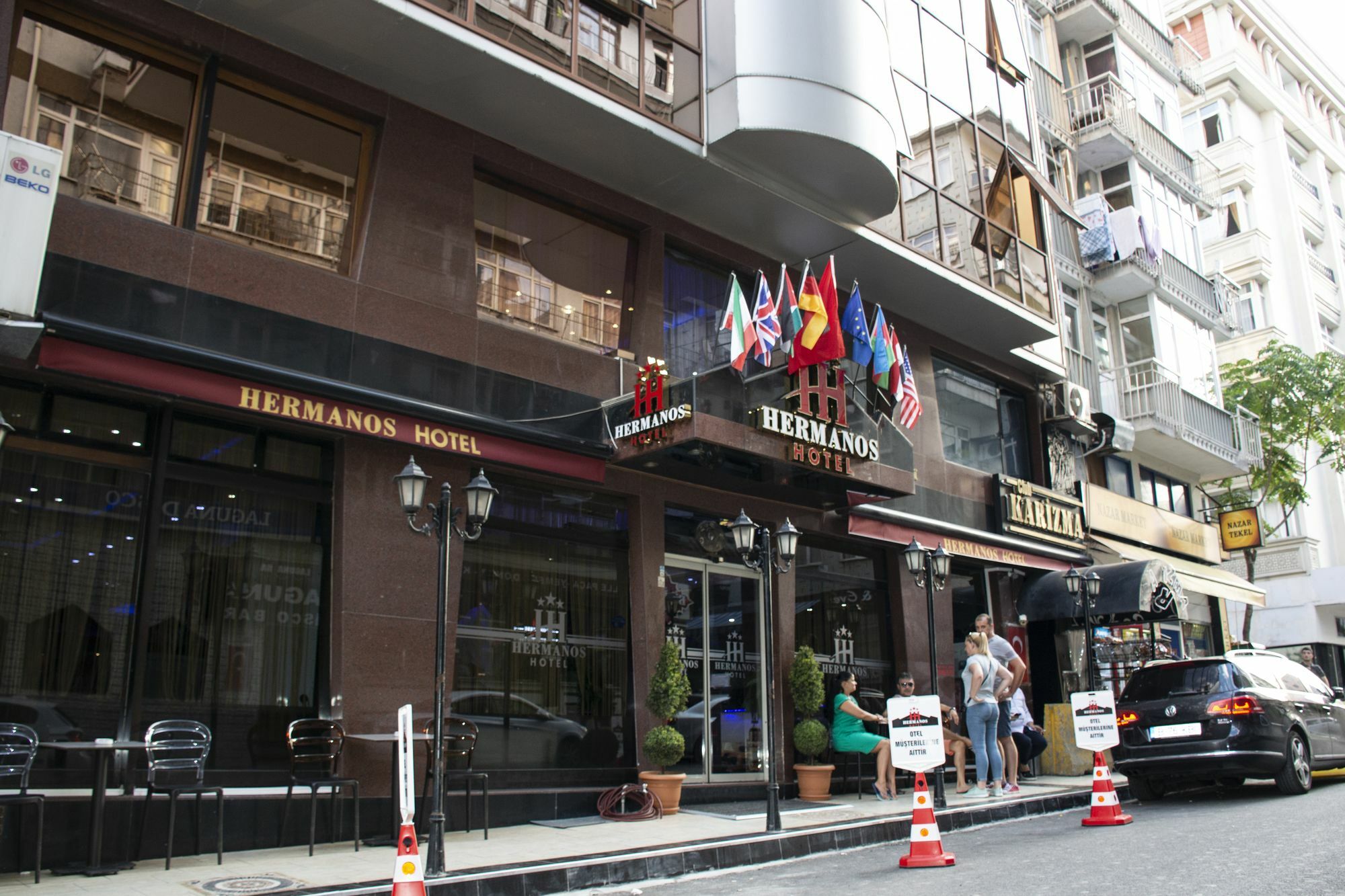 Hermanos Hotel Isztambul Kültér fotó